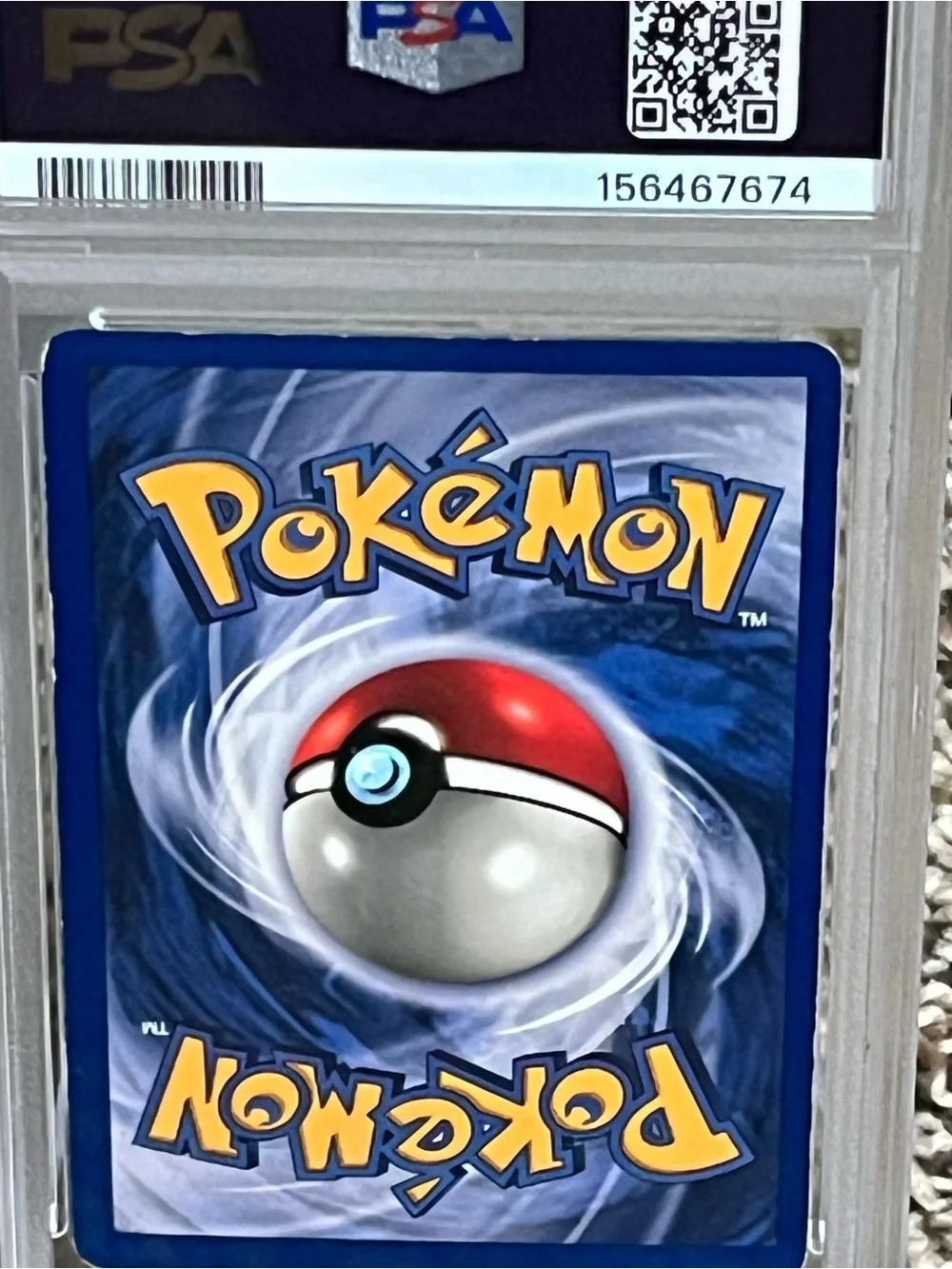PSA 4 Base Set Mewtwo holo